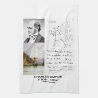 Charles Darwin (Darwin HMS Beagle Phylogenetics) Towel