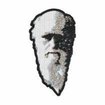 Charles Darwin Fleece Hoodie embroidered shirts