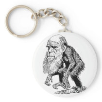 Charles Darwin Key Chains