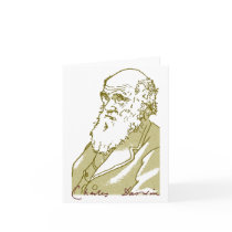 Charles Darwin. Note card by arraias Charles Darwin. Note card