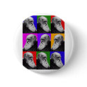 Charles Darwin Pop Art Gifts for All Ages buttons