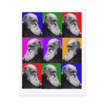Charles Darwin POP ART T-Shirt and Gifts postcards by gailg1957 Charles Darwin POP ART T-Shirt and Gifts postcards