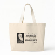 Charles Darwin Quote 4b Canvas Bag