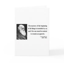 Charles Darwin Quote 5b Greeting Card