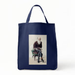 Charles Darwin Vanity Fair Illustration bags