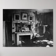 Charles Darwin's study at Down House Posters