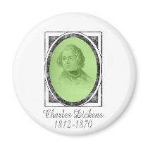 Charles Dickens magnets by nakedzealot Charles Dickens magnets