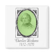 Charles Dickens magnets by nakedzealot Charles Dickens magnets