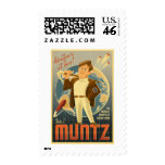 Charles F. Muntz - the Adventure is out there! postage