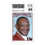 Charles Finley Sr. postage