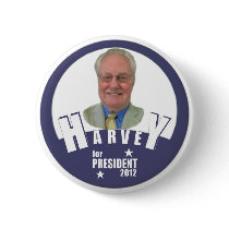 Charles Harvey for President 2012 Pinback Button