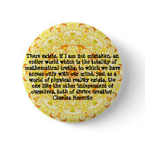 Charles Hermite quotation about math and truth Buttons