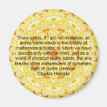 Charles Hermite quotation about math and truth Magnet