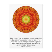 Charles Hermite quotation about math and truth postcards by spiritcircle Charles Hermite quotation about math and truth postcards