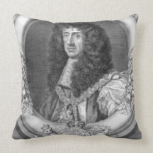 Charles II (1630-85) King of Great Britain and Ire Pillow