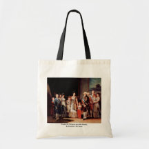 Charles Iv Of Spain And His Family Canvas Bag
