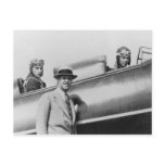 Charles Lindbergh and Fred Weick Postcards