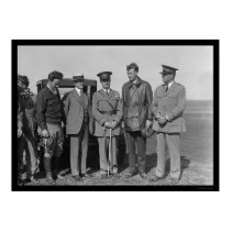 Charles Lindbergh and Orville Wright 1927 posters