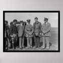 Charles Lindbergh and Orville Wright 1927 posters