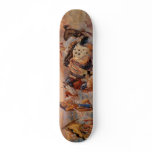 Charles M. Russell's First Wagon Tracks (1908) Skate Board Deck