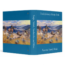 Charles M. Russell's Loops and Swift Horses (1916) binders by MasterpieceGallery Charles M. Russell's Loops and Swift Horses (1916) binders