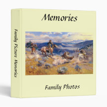 Charles M. Russell's Loops and Swift Horses (1916) 3 Ring Binder