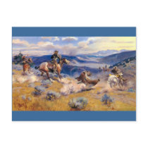 Charles M. Russell's Loops and Swift Horses (1916) Post Cards