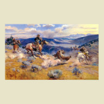Charles M. Russell Loops and Swift Horses are Surer than Lead