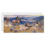 Charles M. Russell's Loops and Swift Horses (1916) Rack Card Design