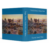 Charles M. Russell's Paying the Fiddler (1919) binders