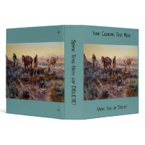 Charles M. Russell's Paying the Fiddler (1919) binders
