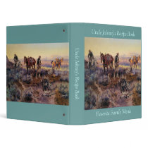 Charles M. Russell's Paying the Fiddler (1919) binders