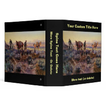 Charles M. Russell's Paying the Fiddler (1919) binders