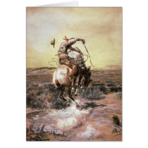 Charles Marion Russell - Slick Rider cards