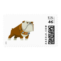 Charles Muntz bulldog - Disney Pixar UP Postage Stamp