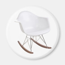Charles & Ray Eames Shell Eiffel Rocking Chair Magnets
