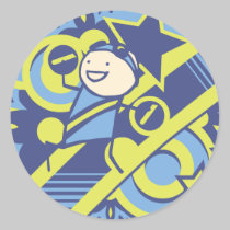 Charles the Raver 3" stickers stickers