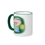 Charles the Raver mug - Green