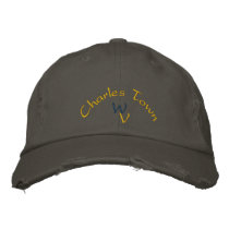 Charles Town  W V Embroidered Hat embroidered hats