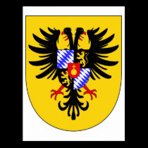 Charles VII Arms imperial Coat Holy Roman Emperor postcards