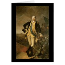 Charles Willson Peale George Washington Greeting Card
