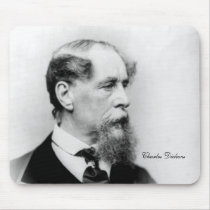 CharlesDickens Author Mouse Pad