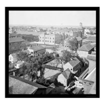 Charleston and The Citadel from Orphanage 1865 posters