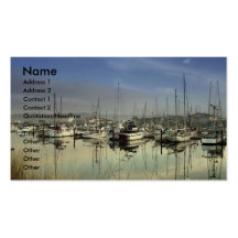 Charleston, OR Harbor Business Card