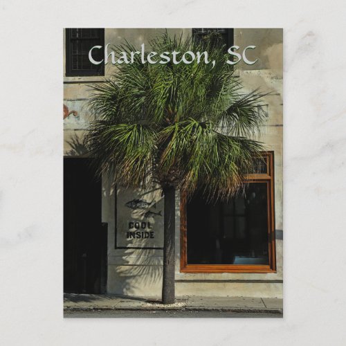 Charleston Post Card postcard