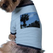 Charleston :: Rainbow Row :: Palm Trees pet clothing