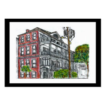 Charleston SC 2002 Art House1 jGibney ACT-Open Ed business cards by The_MUSEUM Charleston SC 2002 Art House1 jGibney ACT-Open Ed business cards