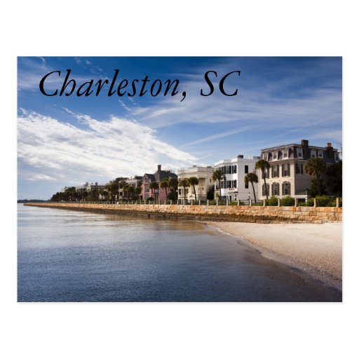 Charleston, SC postcard Zazzle