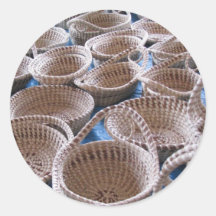 Charleston SC Sweetgrass Baskets Stickers