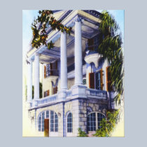 Charleston South Carolina Ashley Hall canvas prints